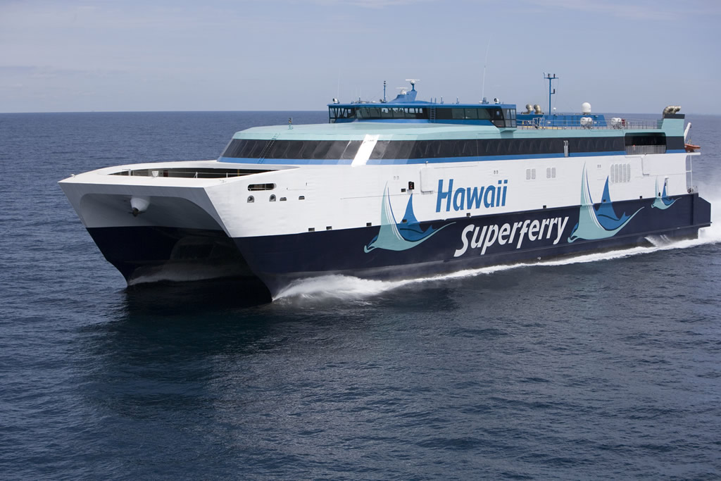 Hawaii Super “Puker” Ferry is a Four-Hour Tour